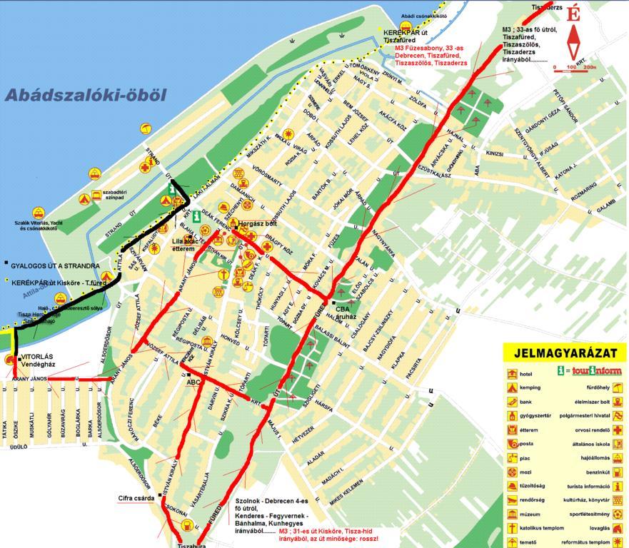 Hotel Abadszaloki Vitorlas Vendeghaz Exteriér fotografie